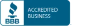BBB accredited business logo.