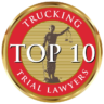 Trucking Top 10 Trial Lawyers logo.