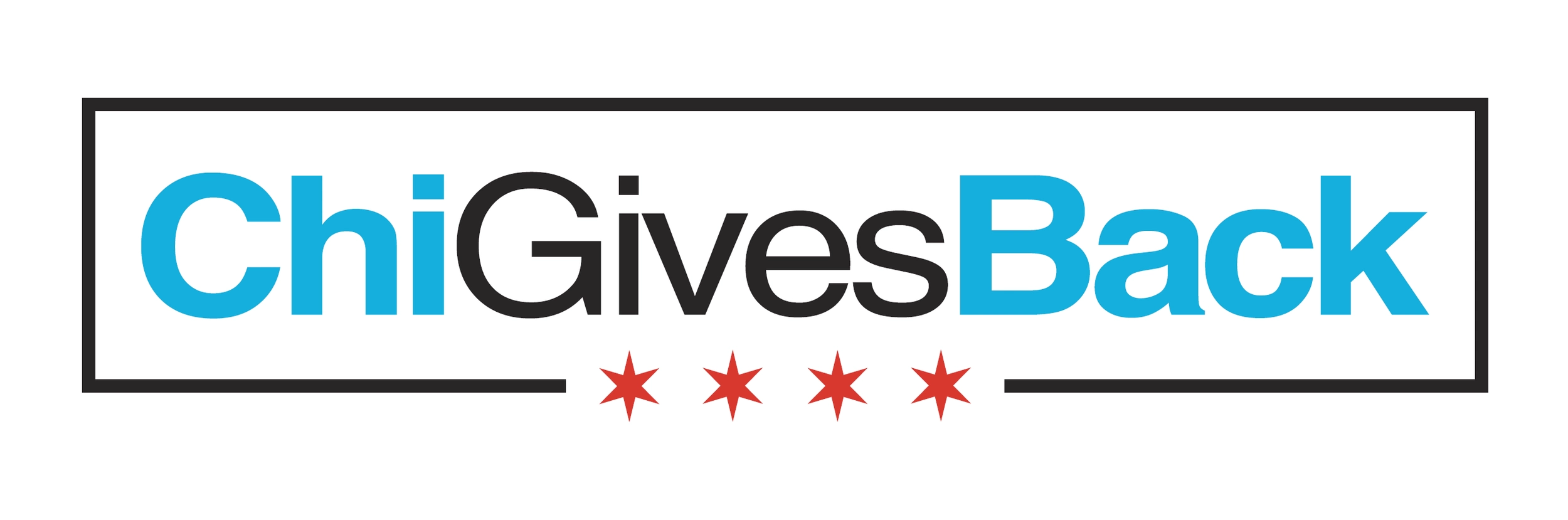 Chicago gives back logo.
